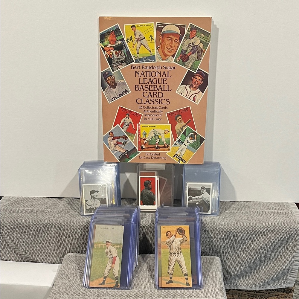Complete Set Reprints; 1911 T201 Mecca, 1948 Bowman, 1909-11 Caramel & Sugar NL